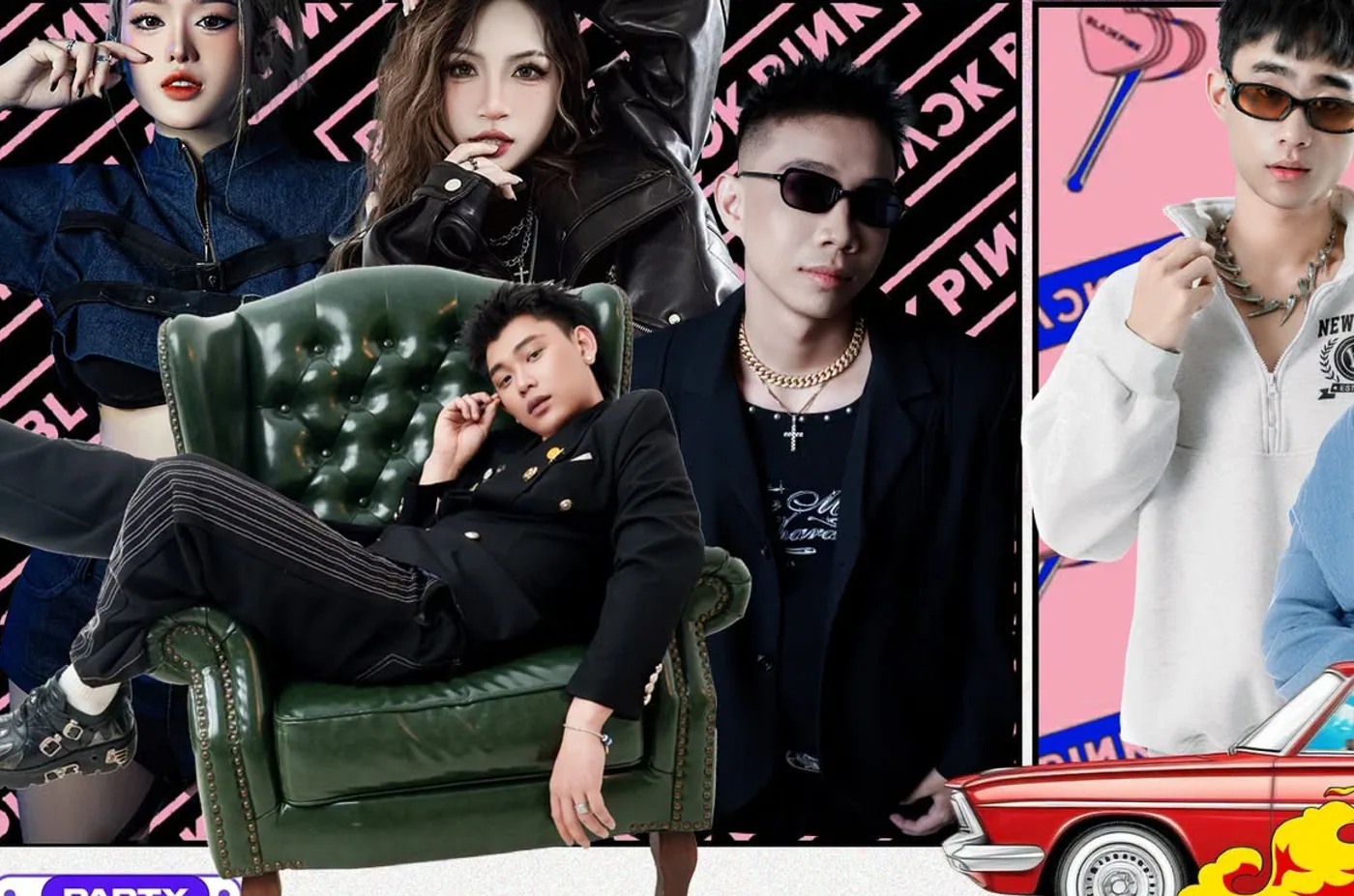 Dàn DJ và MC thường trú của BIAA • K-Club