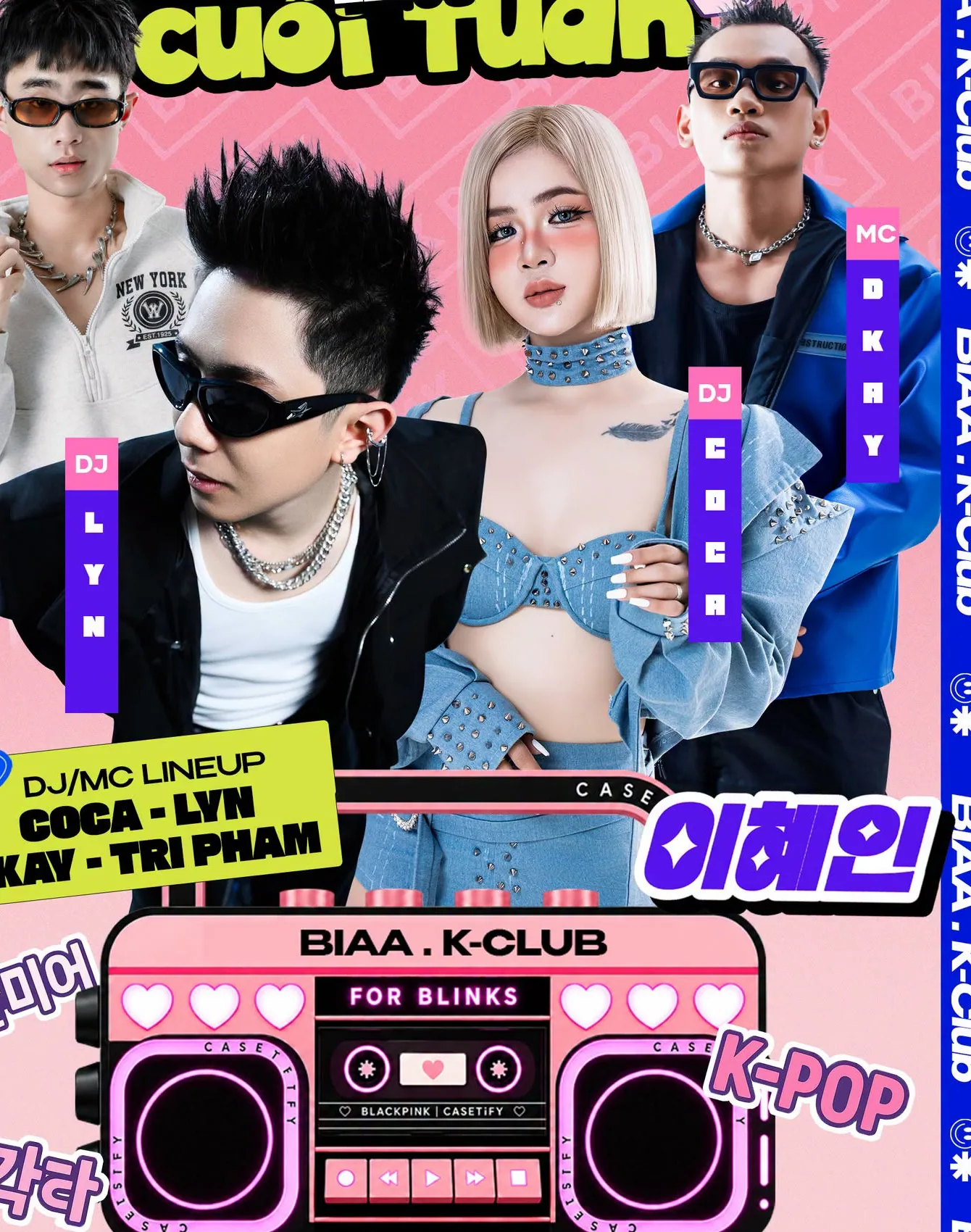 Line-up BIAA • K-Club 1